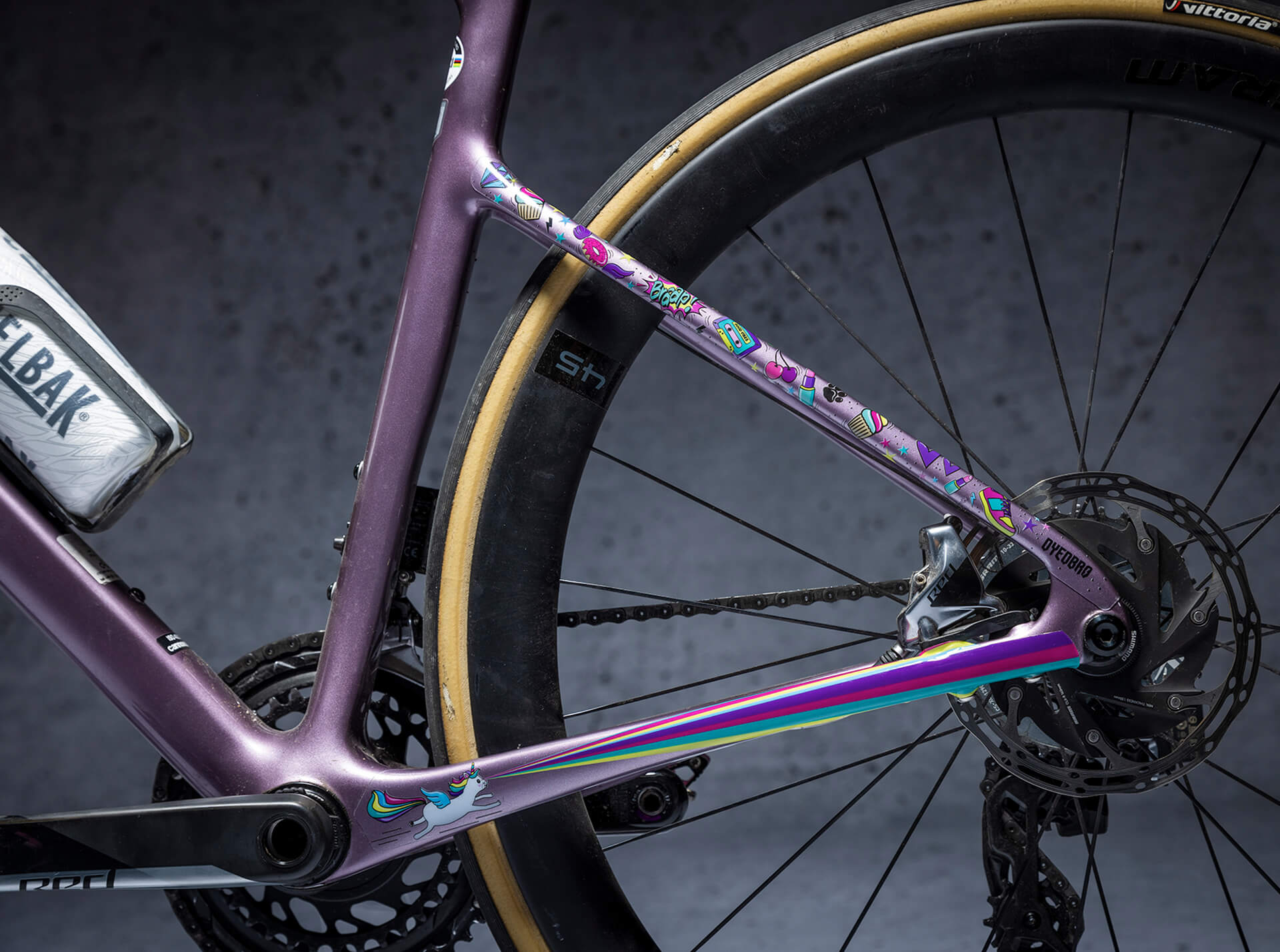 glitter bike paint